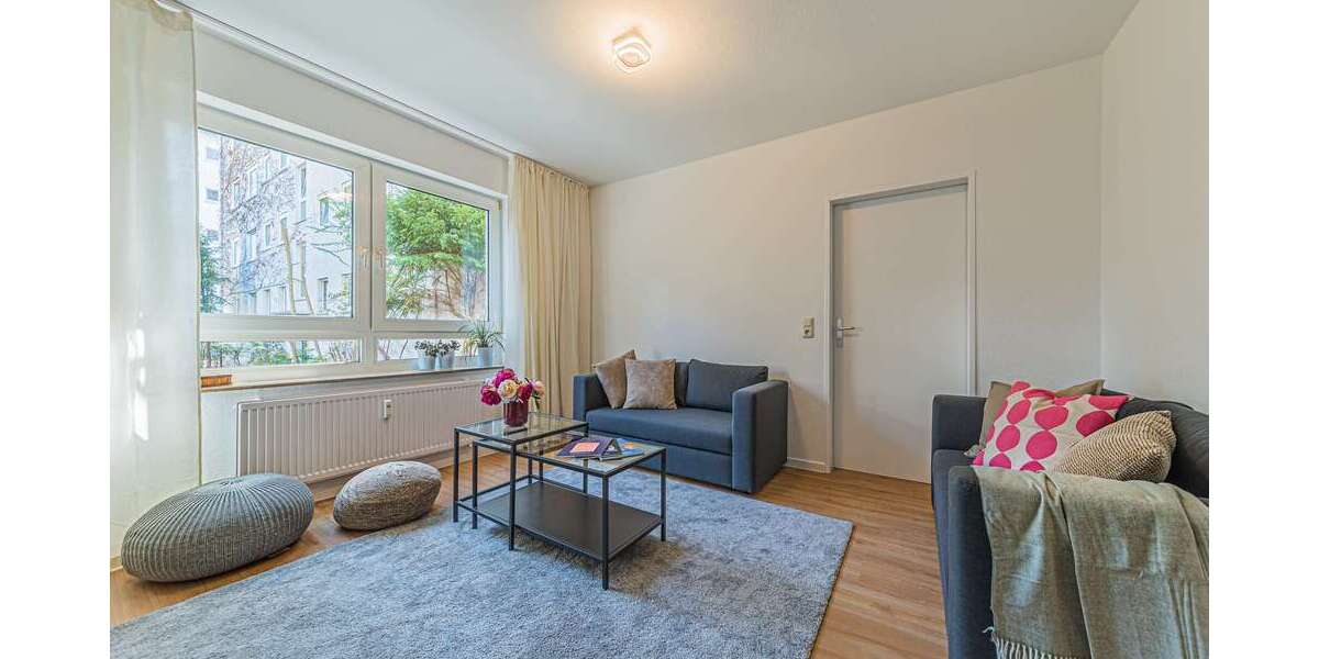 Etagenwohnung Frankfurt Europaviertel - 2 Zimmer, 53 m&sup2;, 1.540&euro; | Angebot:27347723