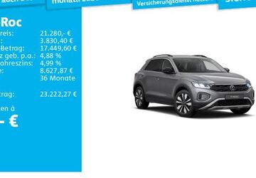 VW T-Roc 25.313 km 21.280 &euro; Frankfurt 60326