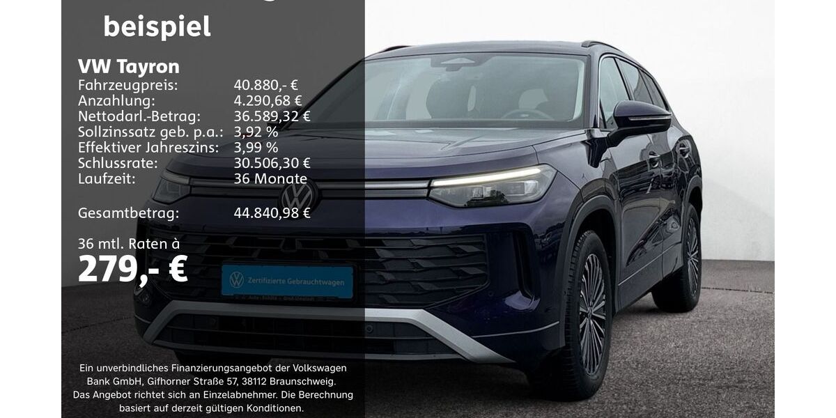 VW Tayron 8.945 km 39.450 &euro; Groß-Umstadt 64823
