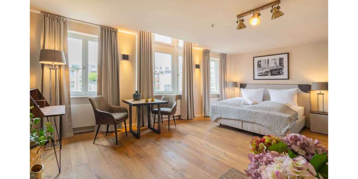 Etagenwohnung Frankfurt Innenstadt - 1 Zimmer, 43 m&sup2;, 2.485&euro; | Angebot:25292385