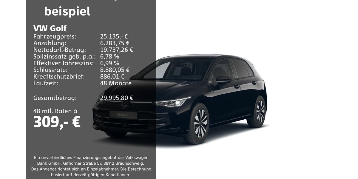 VW Golf 24.513 km 24.620 &euro; Groß-Umstadt 64823