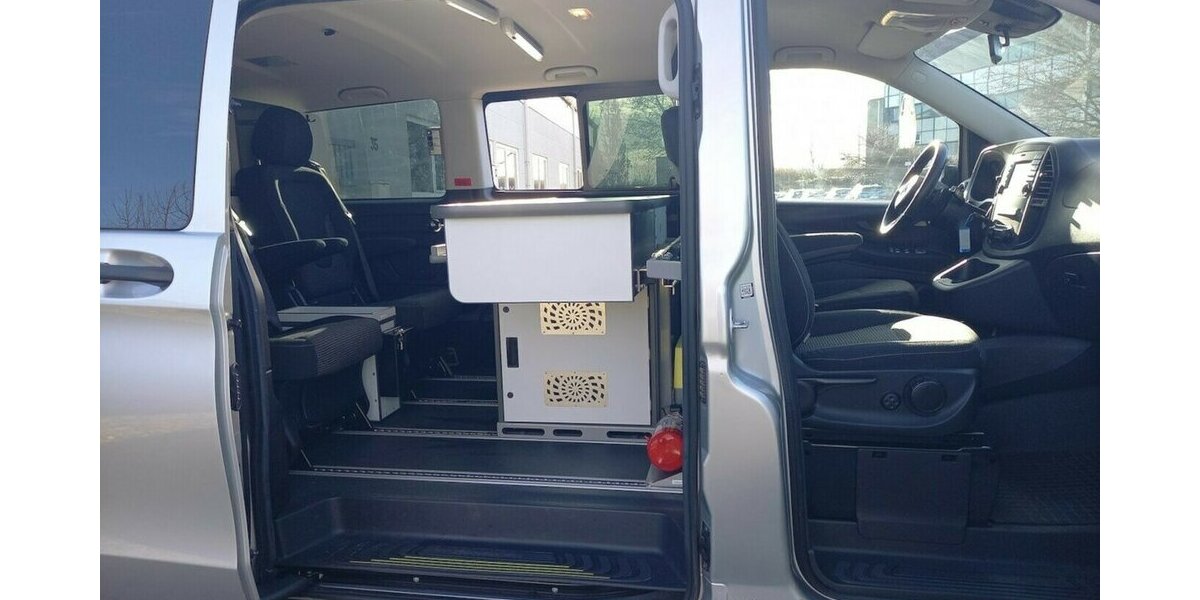 Mercedes-Benz Vito Tourer Pro 116 9Gang ExtraLang LED Lithium Ka 113.900 km 27.590 &euro; Gernsheim 64579