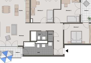 Wohnung Langen - 4 Zimmer, 120 m&sup2;, 1.575&euro; | Angebot:27273012