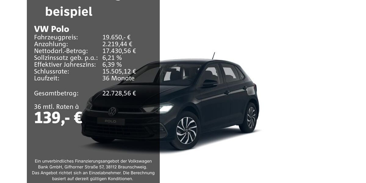 VW Polo 19.220 km 19.650 &euro; Groß-Umstadt 64823