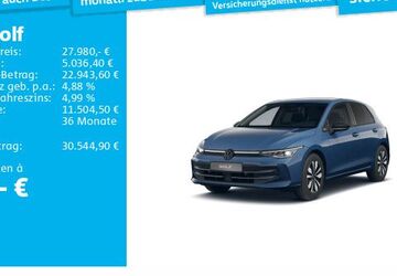 VW Golf 20.769 km 27.980 &euro; Frankfurt 60326