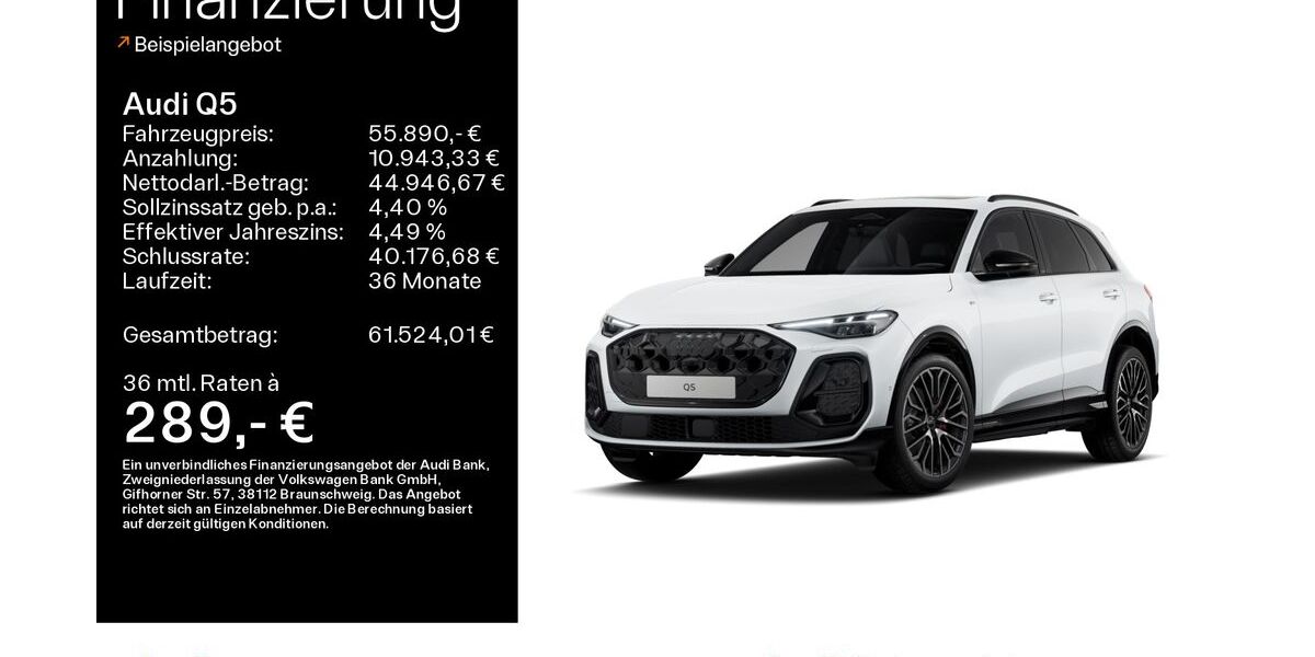 Audi Q5 9.420 km 55.890 &euro; Hofheim 65719