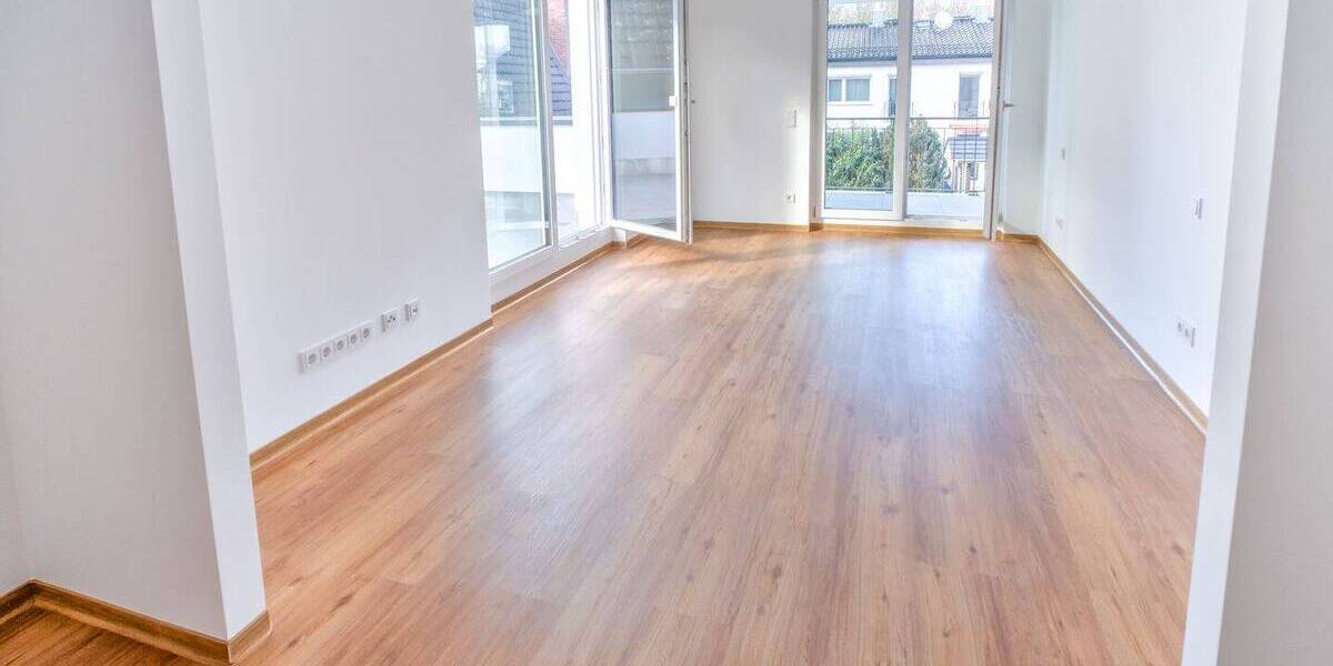 Blick zum Schlafzimmer