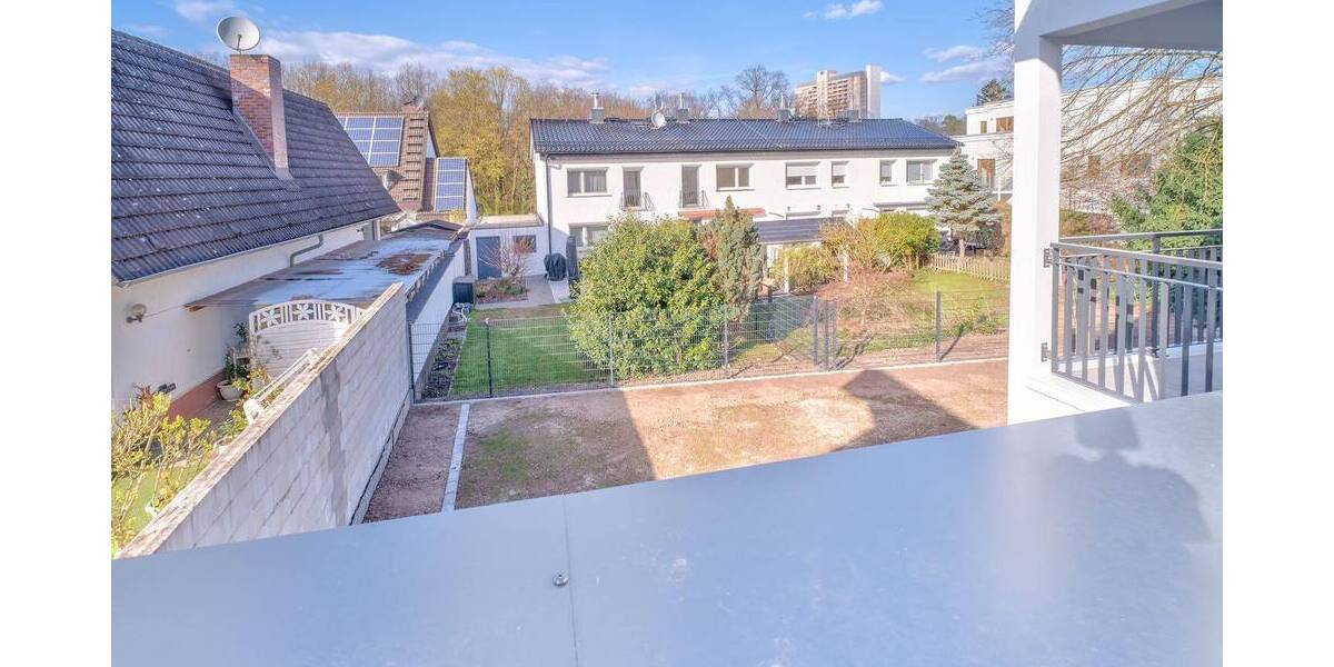 Blick von der Dachterrasse