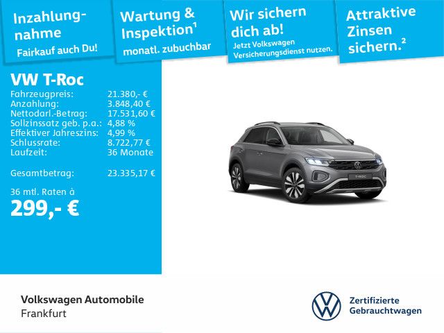 VW T-Roc 23.263 km 21.380 &euro; Frankfurt 60326