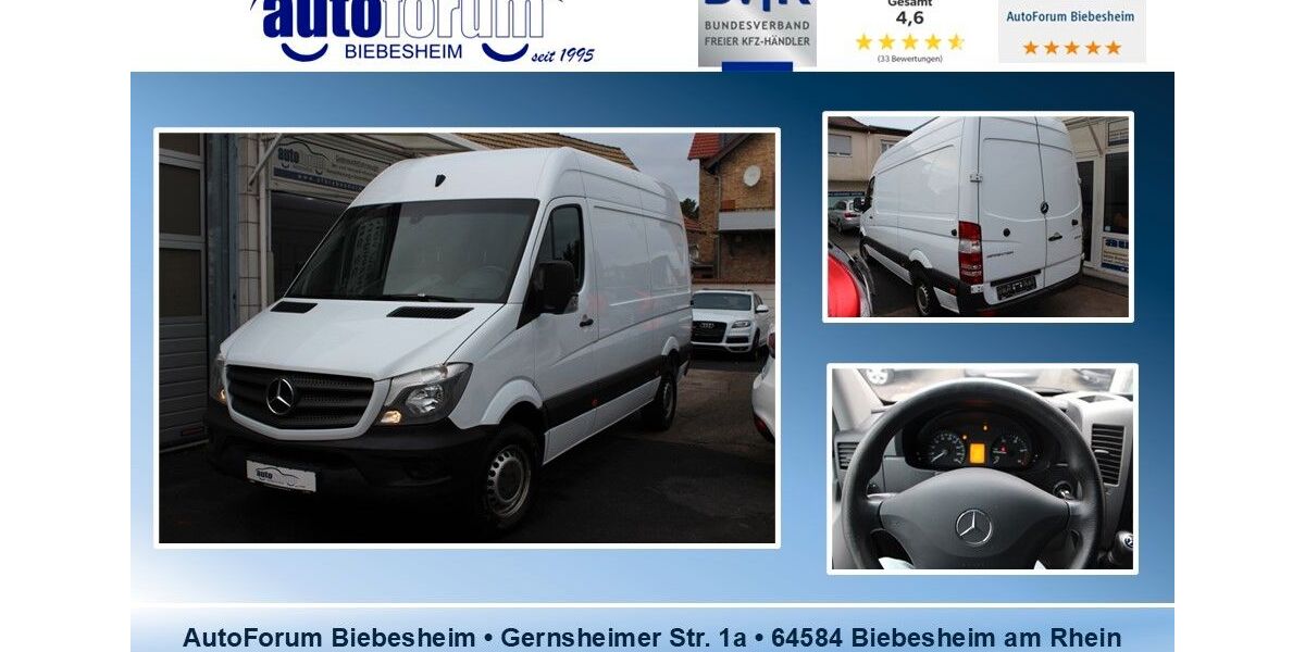 Mercedes-Benz Sprinter 110.000 km 16.999 &euro; Biebesheim 64584