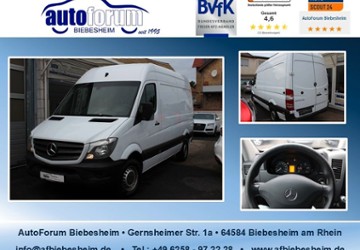 Mercedes-Benz Sprinter 113.000 km 15.999 &euro; Biebesheim 64584